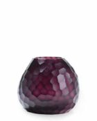 Guaxs Teelichthalter Otavalo Round Amethyst Guaxs Online Shop Guaxs Vase Rund Guaxs Vase Beerenton Dunkelrot Lila