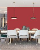 Little Greene Wandfarbe Cape Red 279 Kirschrot Wandfarbe Kräftiges Rot Wandanstrich Leuchtendes Rot Wandfarbe