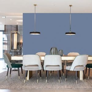 Little Greene Wandfarbe Pale Lupin 278 Akzentfarbe Wandfarbe Blau Blaue Akzentfarbe Dunkelblaue Wandfarbe