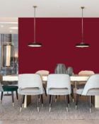 Little Greene Wandfarbe Theatre Red 192 Intensive Rote Wandfarbe Leuchtende Akzentfarbe