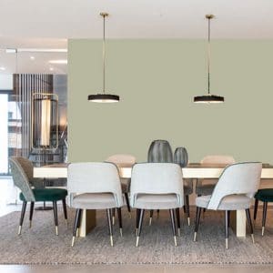 Little Greene Wandfarbe Tracery II 78 Farbeimer Gelbgrüne Wandfarbe Intensive Wandfarbe Mint