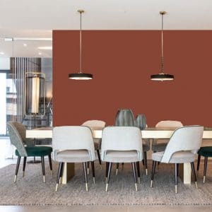 Little Greene Wandfarbe Tuscan Red 140 Abgetöntes Rot Wandfarbe Akzent Wandfarbe Braun Rot Wandfarbe