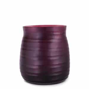 Guaxs Mathura Medium Amethyst Guaxs Online Shop Guaxs Glasvase Rauchglas Beerenton Dunkellila Aubergine