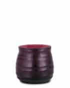 Guaxs Mathura Small Amethyst Guaxs Teelichthalter online Guaxs Windlicht Rauchglas Beerenton Dunkellila