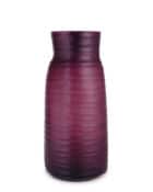 Guaxs Mathura Tall Amethyst Guaxs Online Shop Guaxs Glasvase Mathura Tall Rauchglas Beerenton Dunkellila Dunkelrot