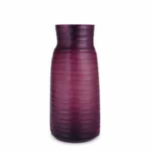 Guaxs Mathura Tall Amethyst Guaxs Online Shop Guaxs Glasvase Mathura Tall Rauchglas Beerenton Dunkellila Dunkelrot