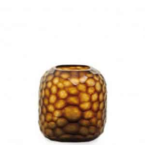 Vase Somba M Guaxs braun geschliffen
