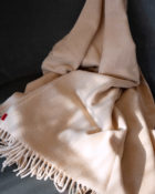 Woll-Kaschmir Decke Off-White