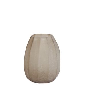 Guaxs Glas Vase Koonam Medium Taupe