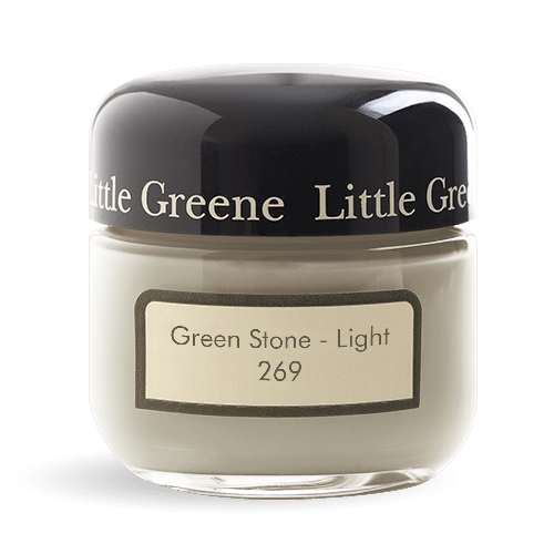 Little Greene Wandfarbe Green Stone Light 269 Sample Pot