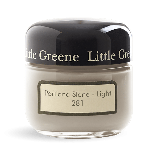 281 Portland Stone - Light_500px Little Greene Wandfarbe Portland Stone Light 281 Sample Pot