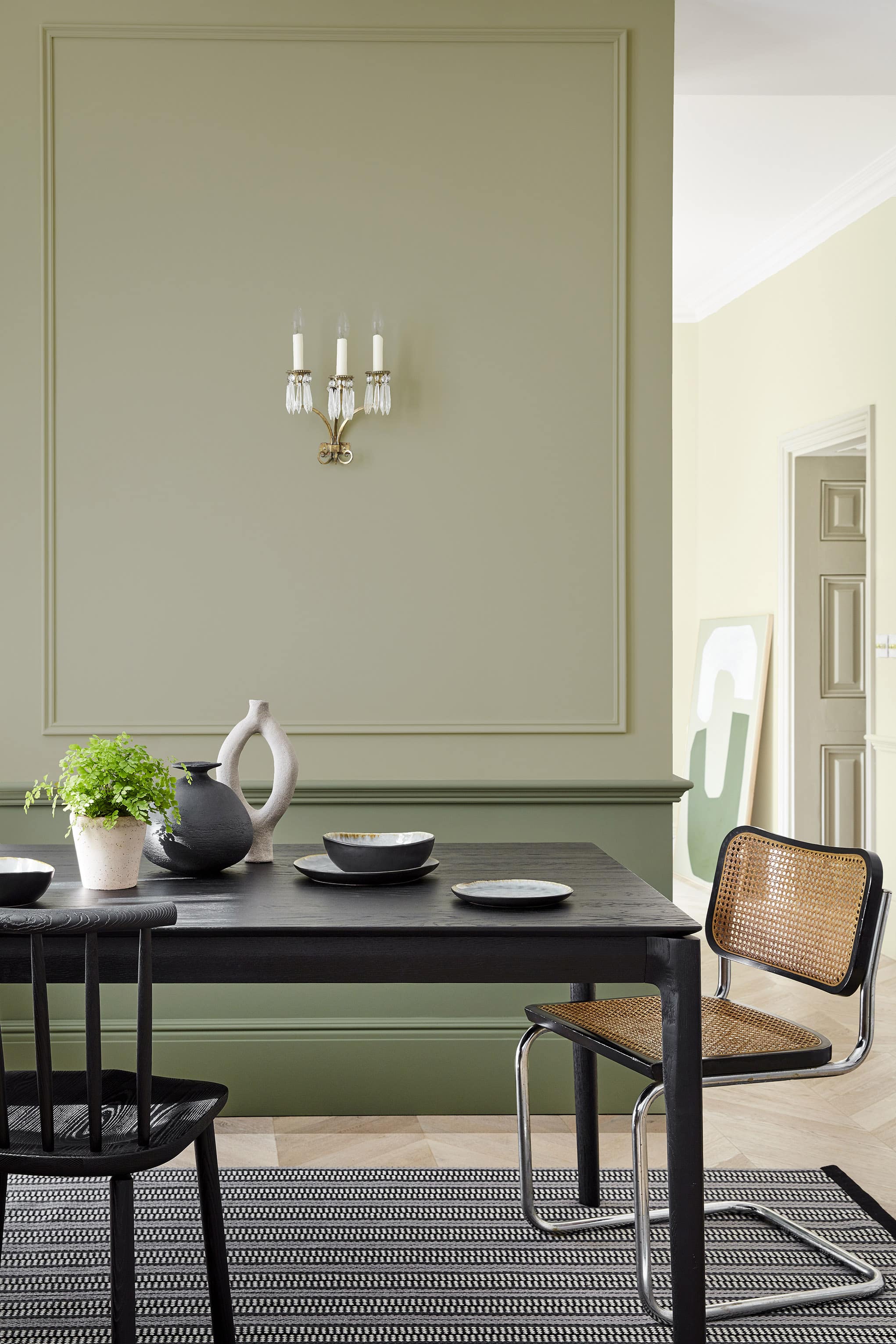 Little Greene Wandfarbe Book Room Green 322