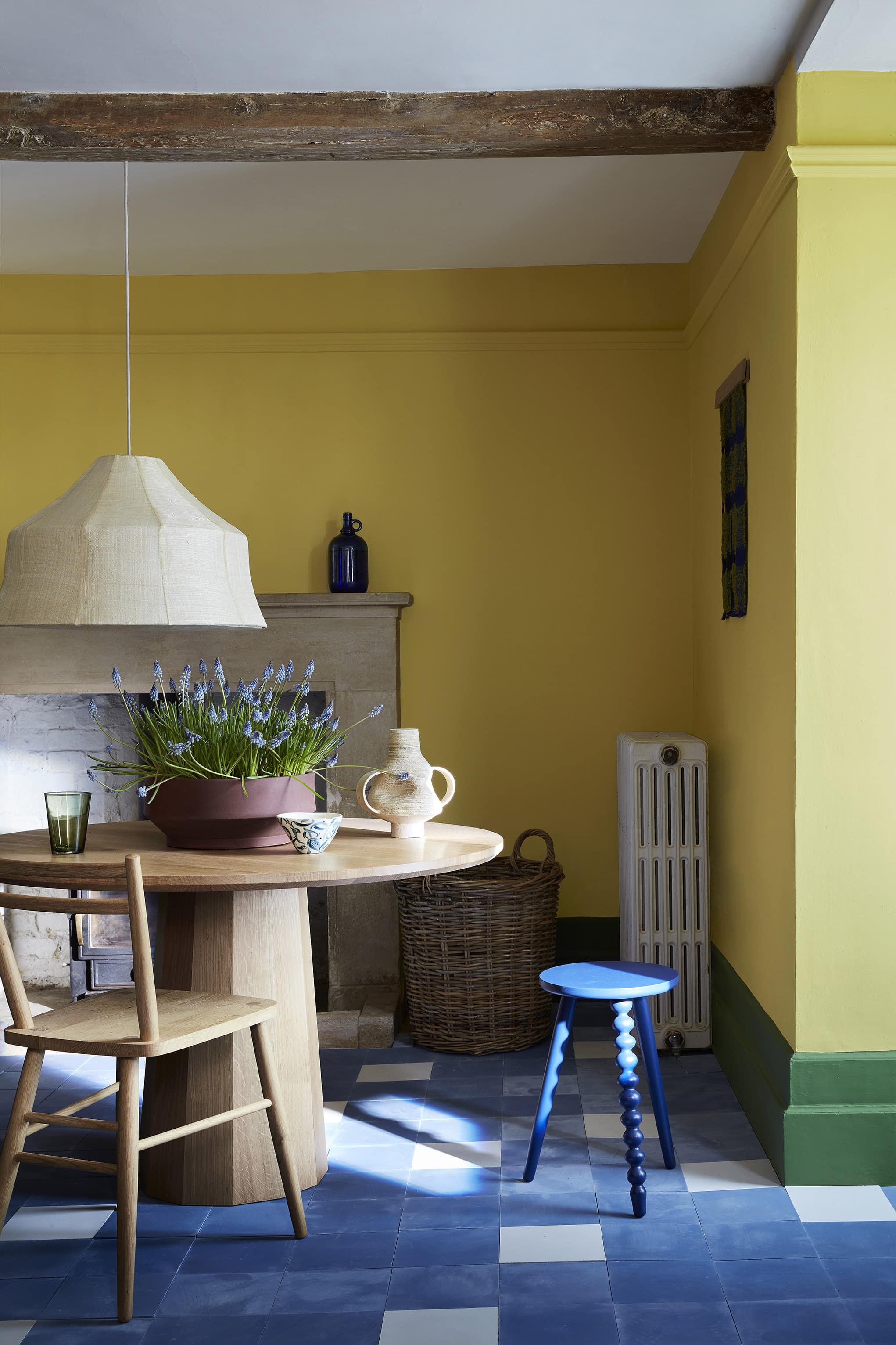 Little Greene Wandfarbe Indian Yellow 335