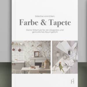 Raum optisch vergrößern Tapete Cover E-Book