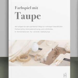 Taupe Wandfarbe E-Book Cover