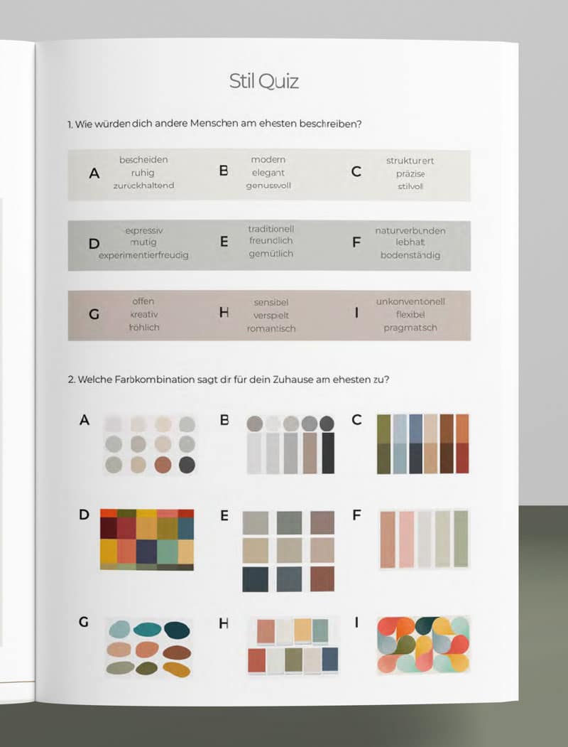 einrichtungsstil übersicht farben finden E-Book