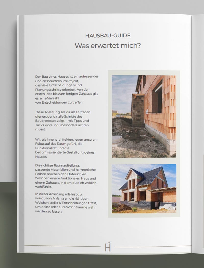 Wohnhaus bauen Inhalt E-Book