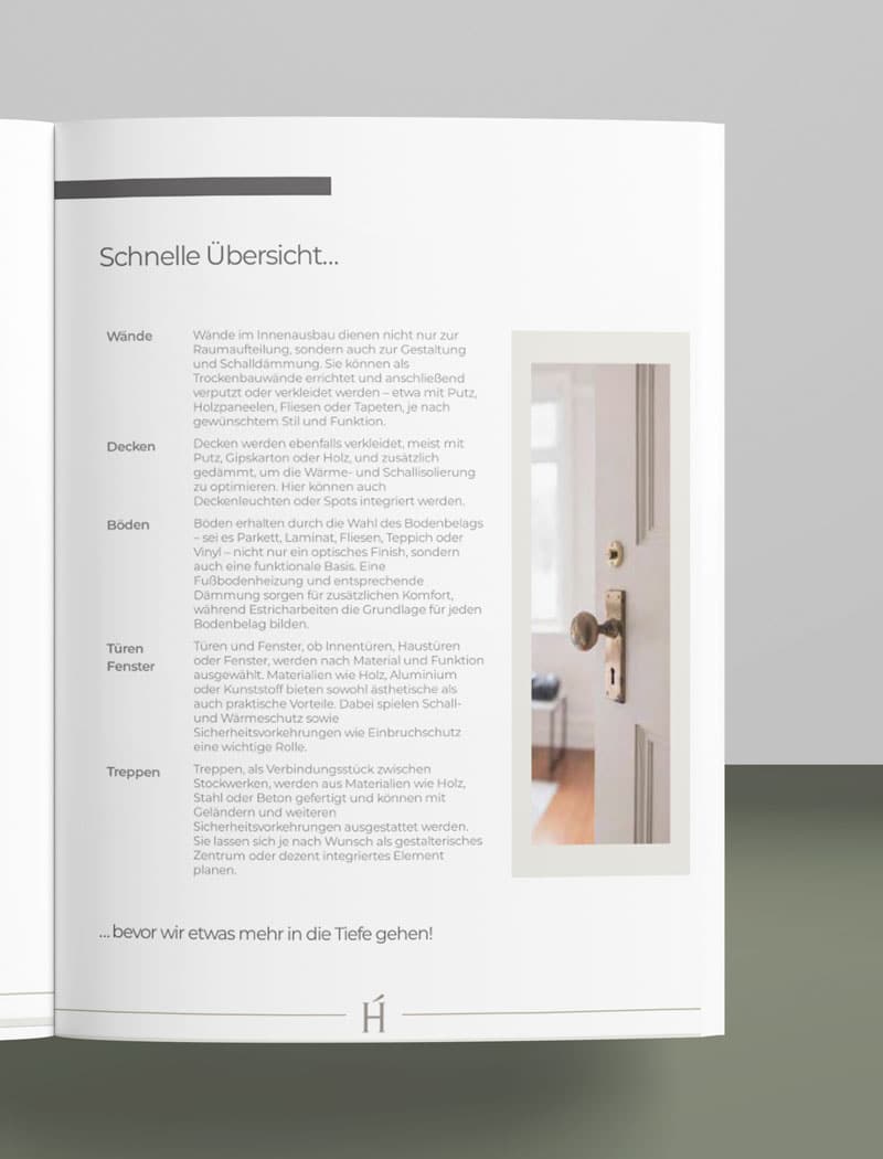 innenausbau planen experten ratgeber