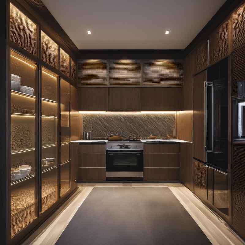 Vitrine küche mit glas vitrinen