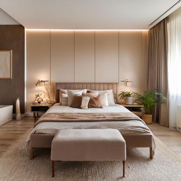 contemporary-2 einrichtgung im contemporary stil schlazimmer taupe