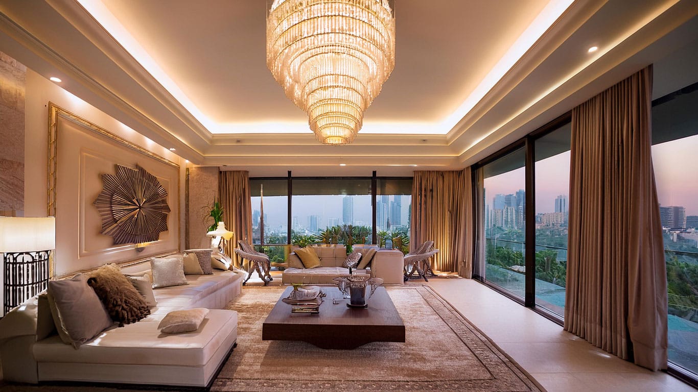 luxus-2 einrichten wohnung luxus wohnzimmer im penthouse